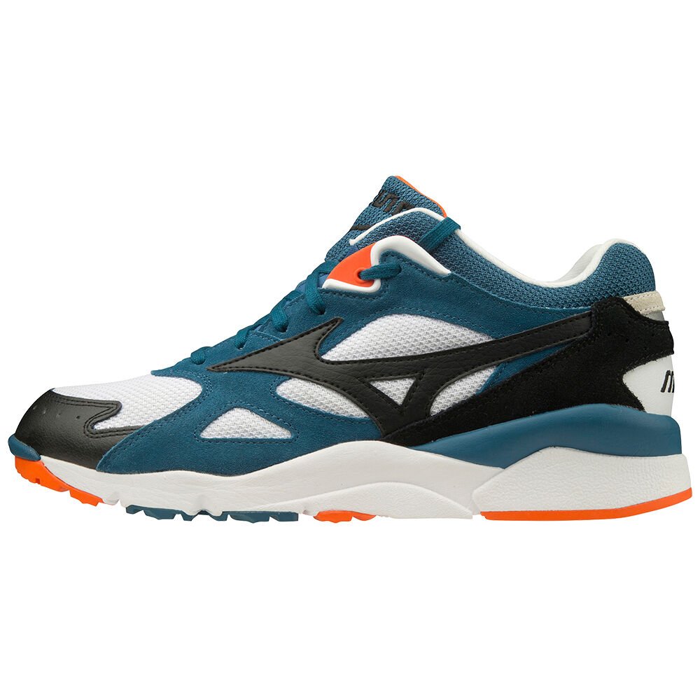 Mizuno Sky Medal S Női Teremcipő Fehér/Fekete/Kék NDA675314